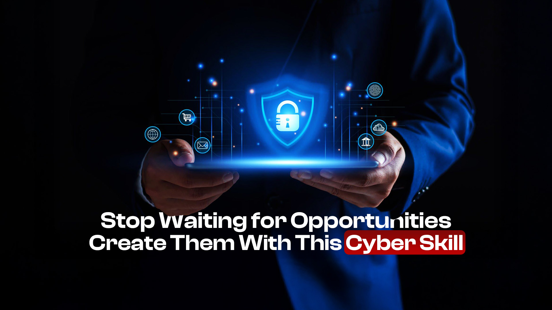 Ethical hacking courses in Bangalore showcasing cybersecurity skills with a digital shield and lock symbol representing data protection and cyber defense.